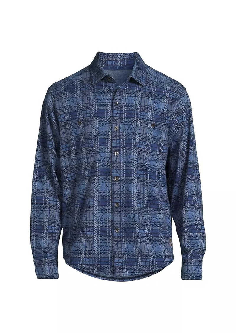 Tommy Bahama Fireside Fronds Check Shirt