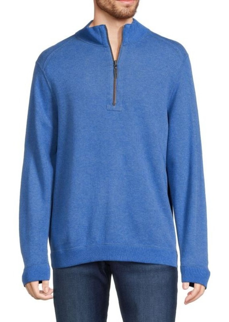 Tommy Bahama Flipside Zip Up Pullover