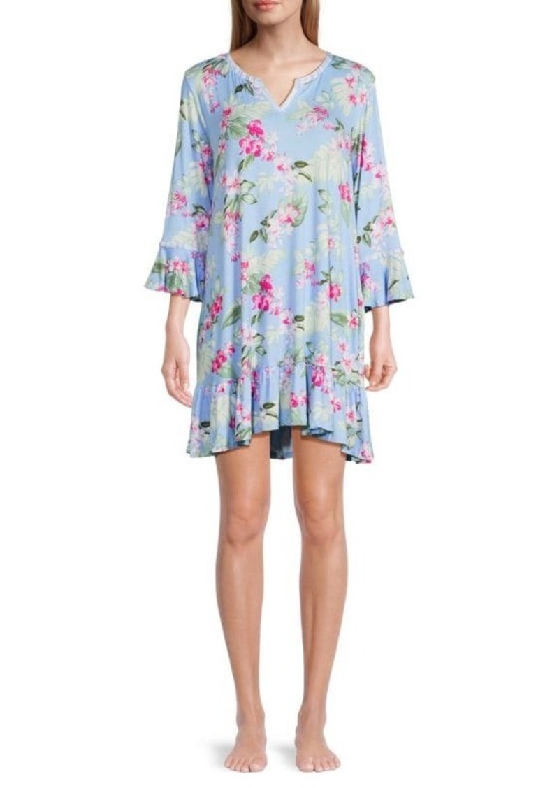 Tommy Bahama Floral Mini Sleepshirt