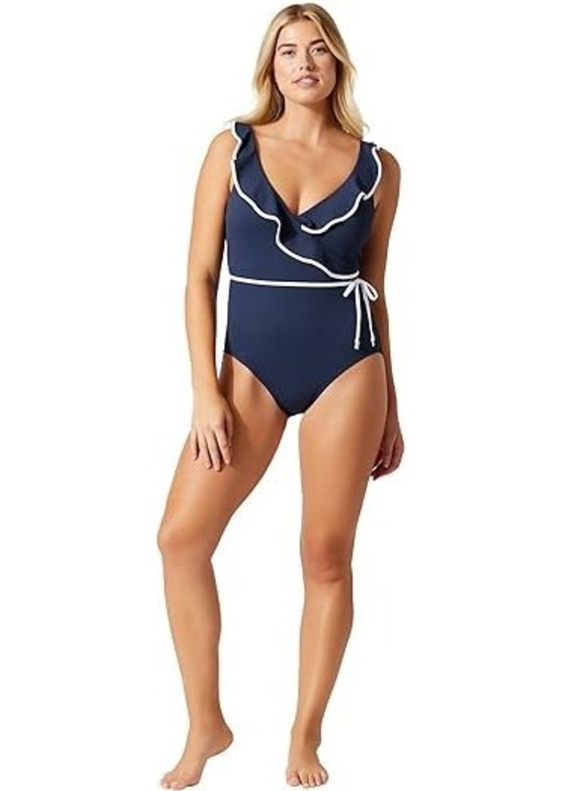 Tommy Bahama Island Cays Cabana Wrap One-Piece