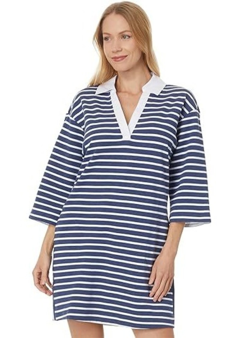 Tommy Bahama Jovanna Stripe 3/4 Sleeve Dress