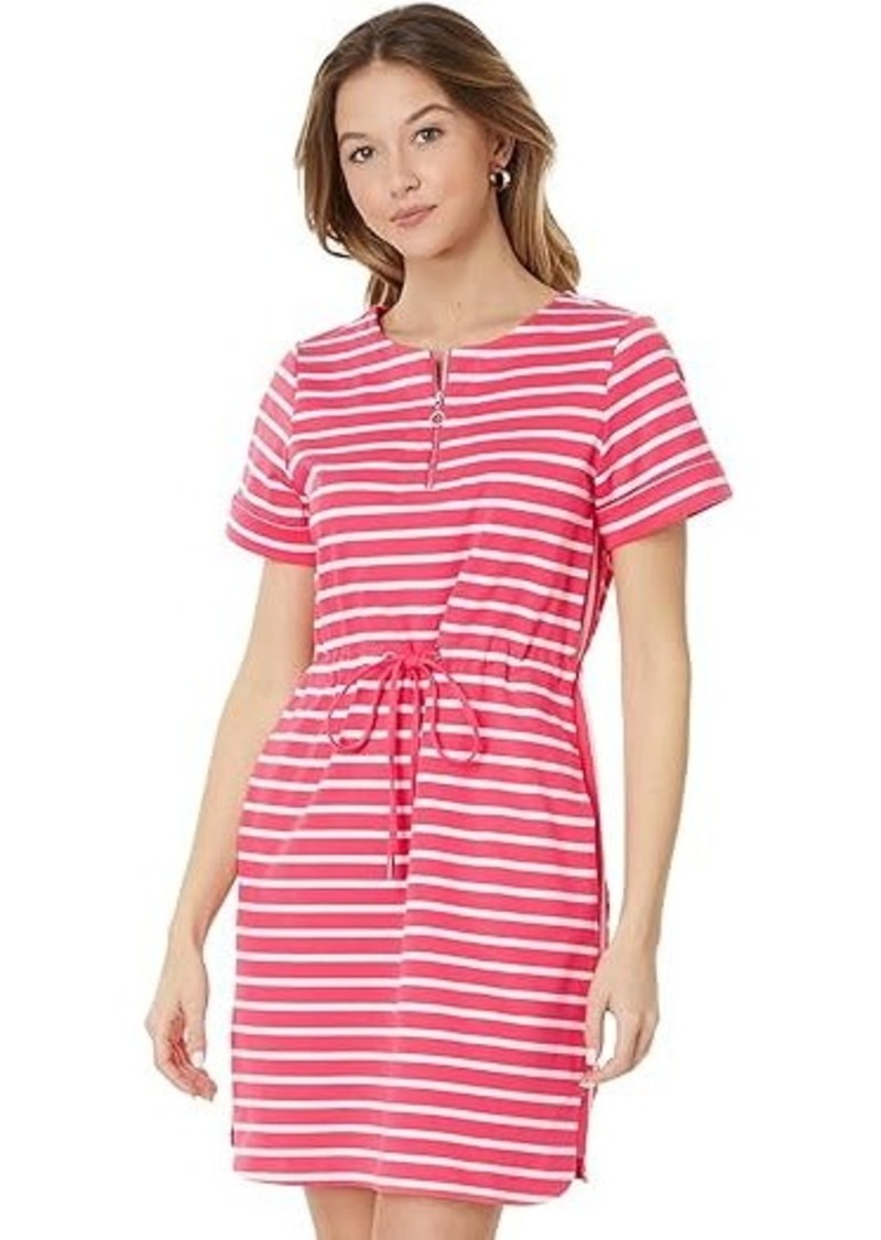 Tommy Bahama Jovanna Stripe Zip Front Dress