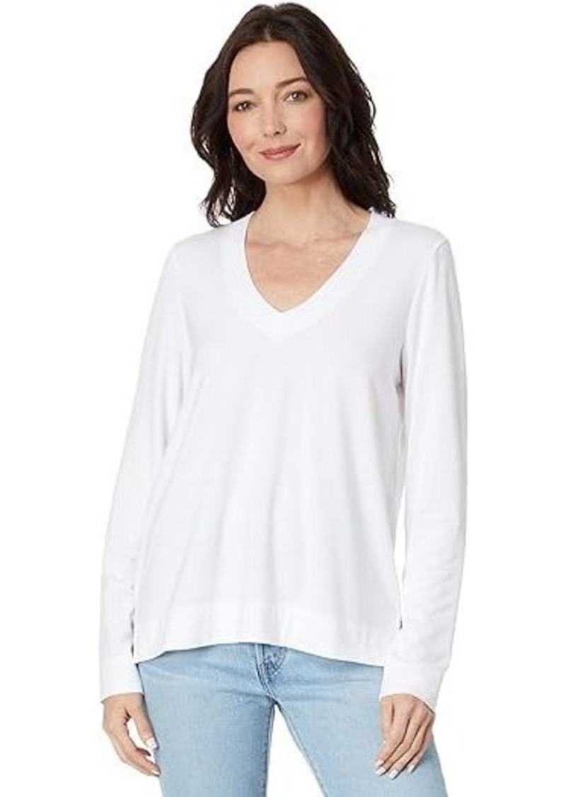 Tommy Bahama Kauai Jersey Long Sleeve V-Neck Tee