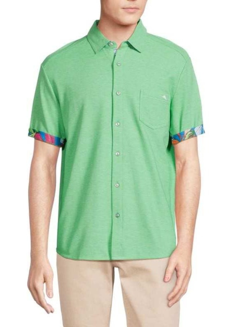 Tommy Bahama Luau Five O'clock Supima Cotton Blend Shirt