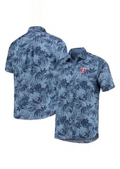 Men's Tommy Bahama Navy Minnesota Twins Sport Reign Forest Fronds Button-Up Shirt at Nordstrom