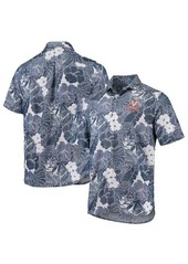 Men's Tommy Bahama Navy Virginia Cavaliers Coconut Point Playa Flora IslandZone Button-Up Shirt at Nordstrom