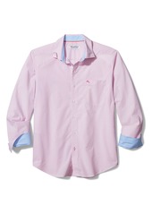 Men's Tommy Bahama Newport Coast Fine Line Stripe Button-Up Shirt