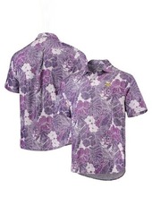 Men's Tommy Bahama Purple Minnesota Vikings Coconut Point Playa Floral IslandZone Button-Up Shirt at Nordstrom