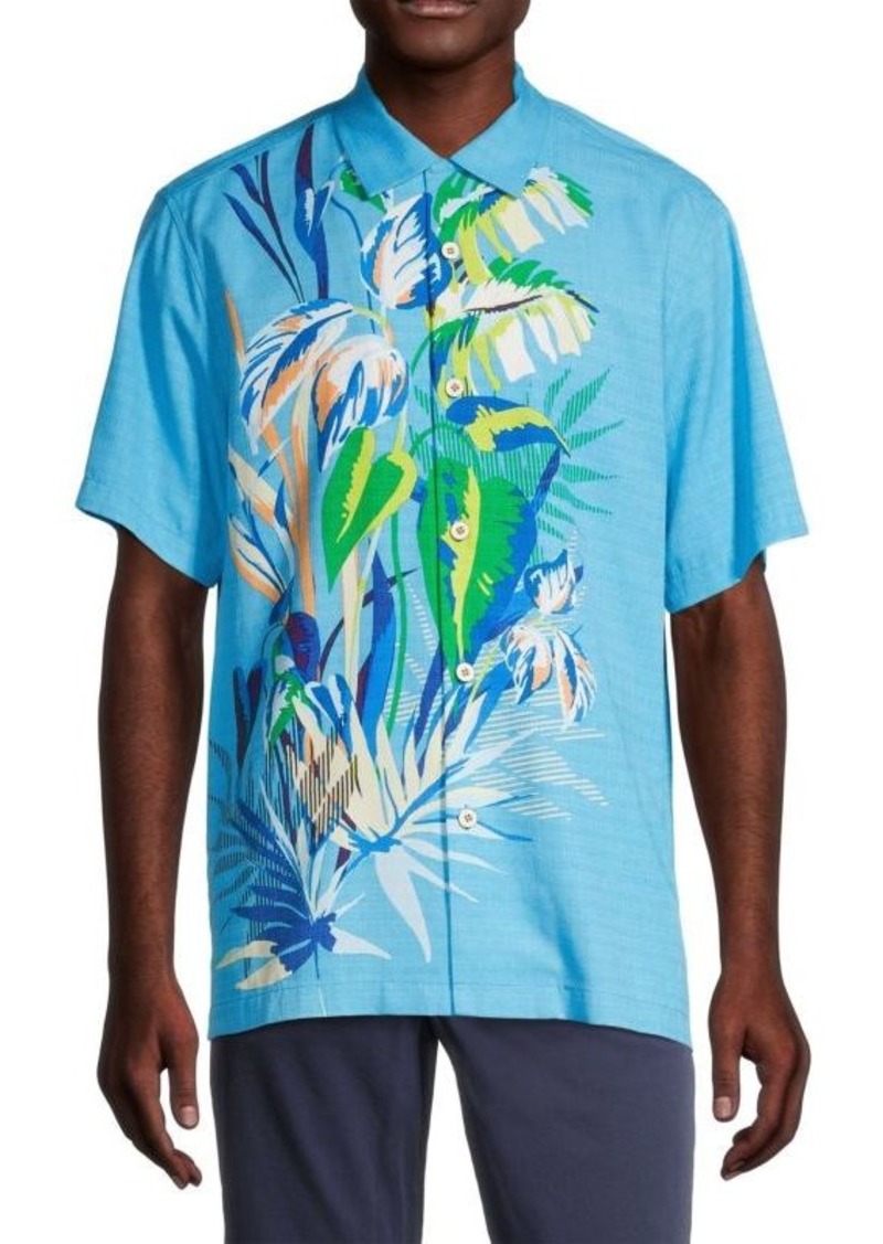 Tommy Bahama Oh My Frond Graphic Silk Shirt