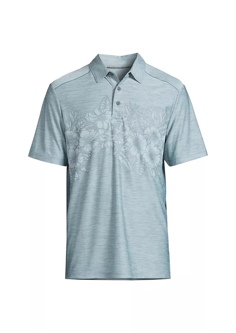 Tommy Bahama Palm Coast Hibiscus Border Shirt