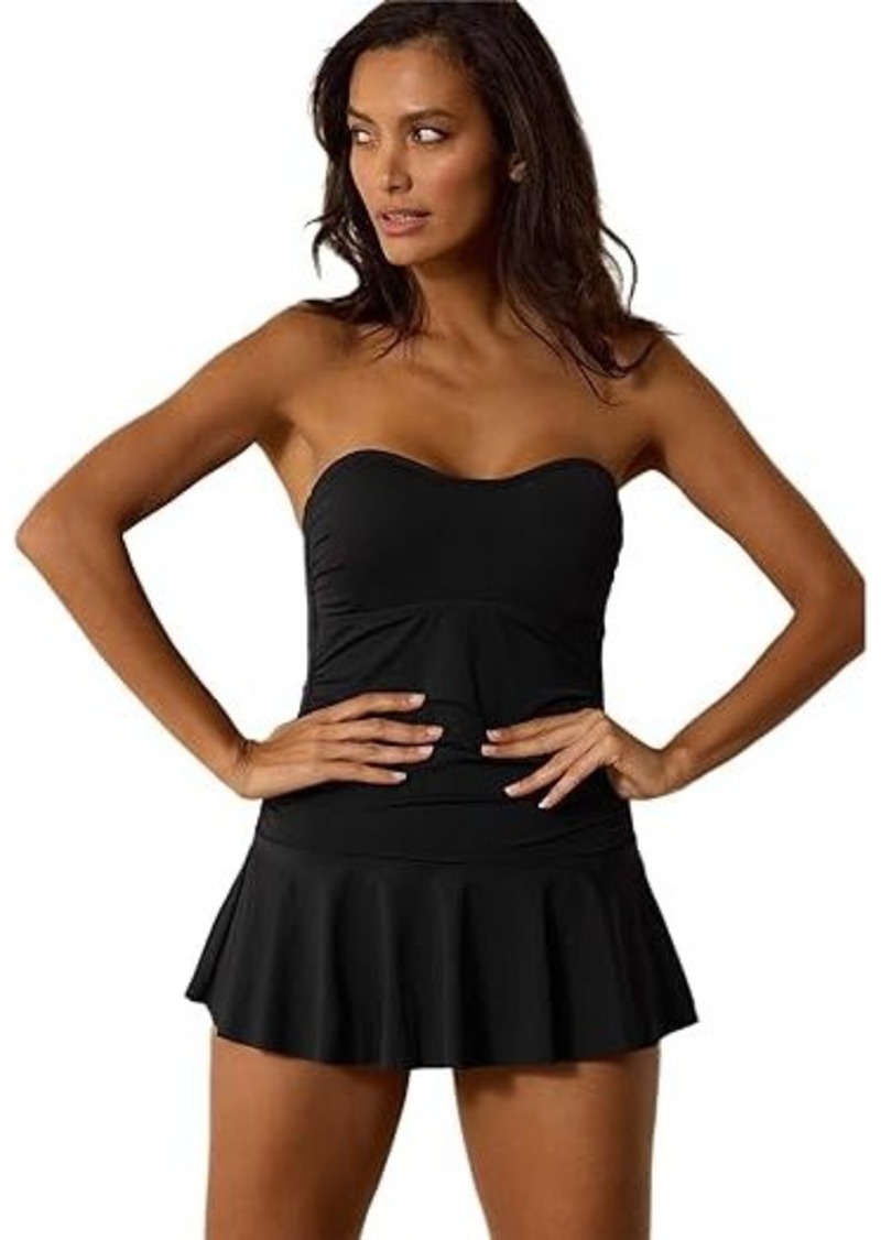 Tommy Bahama Pearl Underwire Bandeau Swim Dress