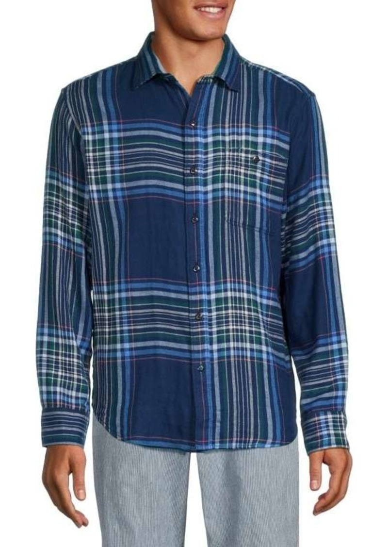 Tommy Bahama Perfect Duo Plaid Flannel Shirt