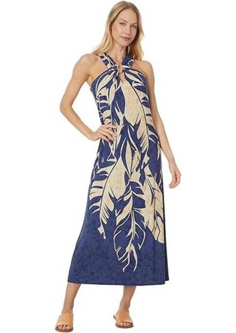 Tommy Bahama Regal Fronds Halter Midi Dress