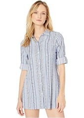 Tommy Bahama Sail Forth Boyfriend Shirt Cover-Up