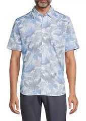 Tommy Bahama San Lucio Fallen Fronds Abstract Button-Front Shirt