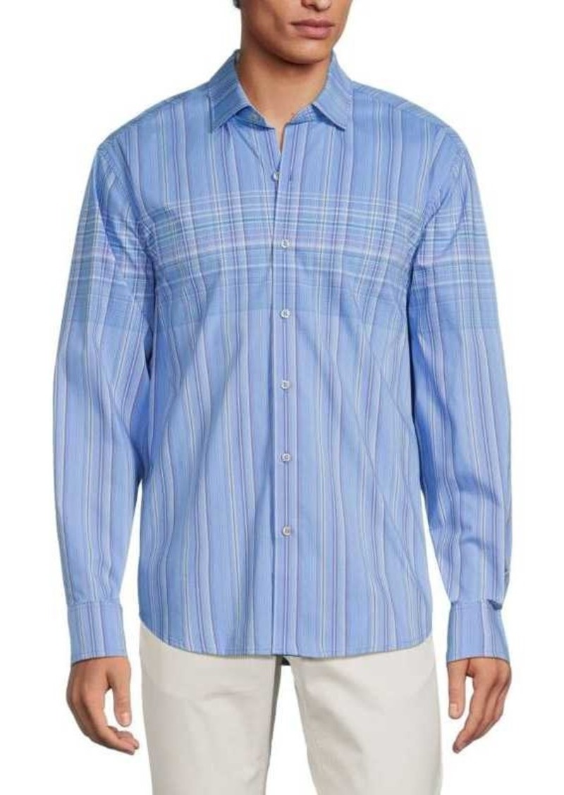 Tommy Bahama Sarasota Multistriped Stretch Shirt