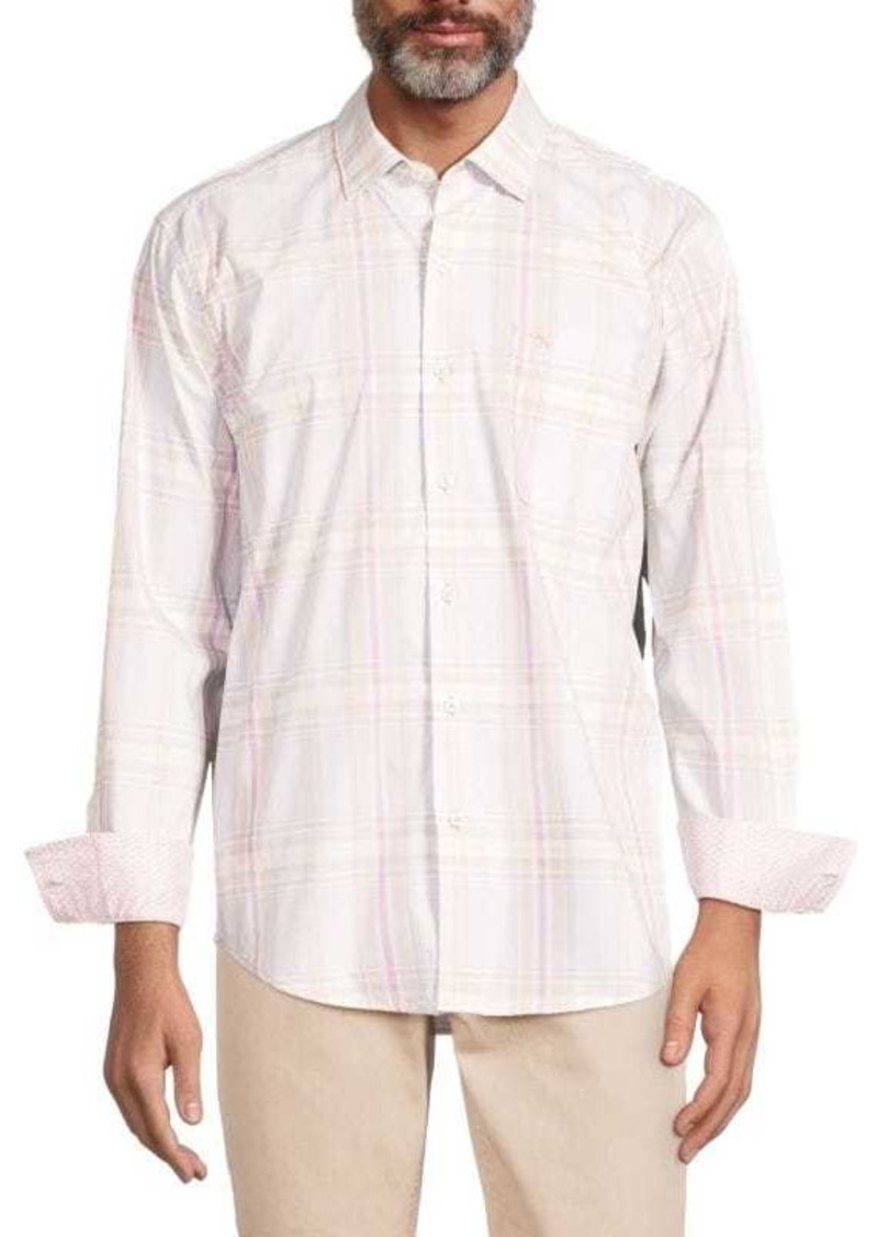 Tommy Bahama Sarasota Stretch Plaid Shirt