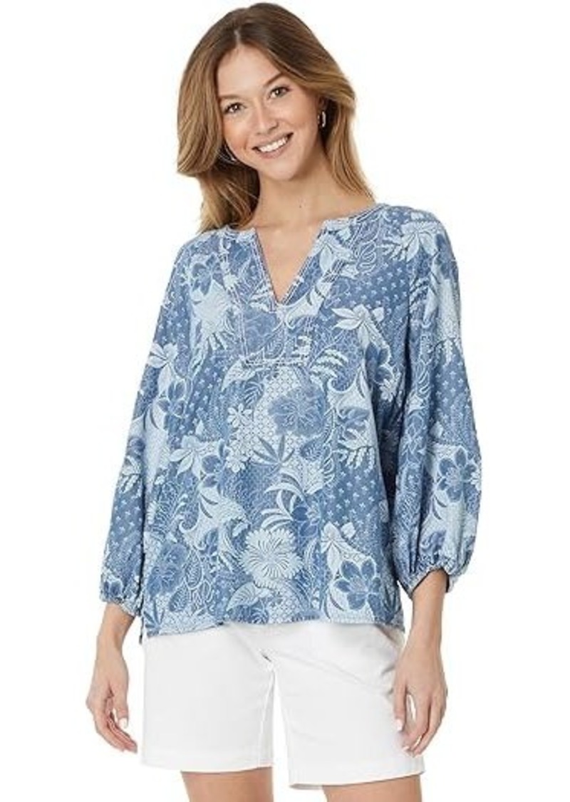 Tommy Bahama Secret Inlet 3/4 Slv Top