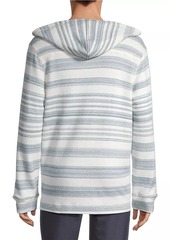 Tommy Bahama Shoreline Striped Cotton Hoodie
