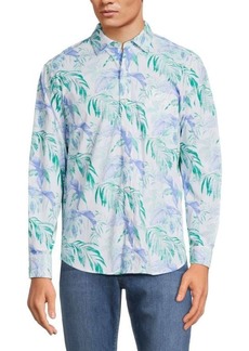 Tommy Bahama Siesta Key Floating Leaf Print Shirt