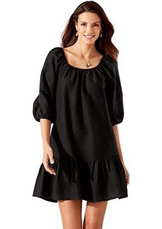 Tommy Bahama St. Lucia Off-the-Shoulder Tiered Dress