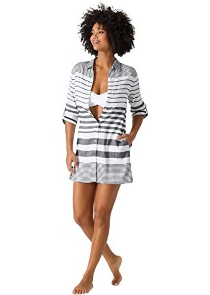 Tommy Bahama St. Lucia Stripe Boyfriend Shirt