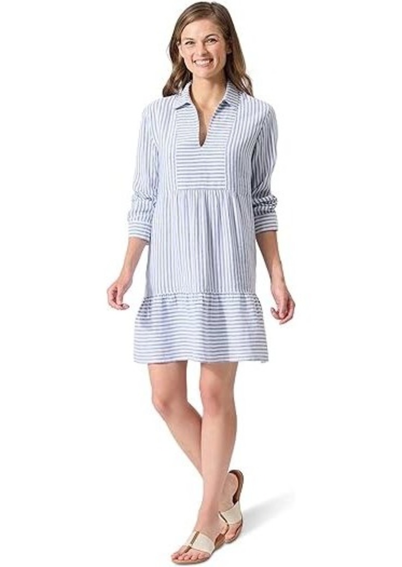 Tommy Bahama Stamped Lucia Stampedripe Collar Dress
