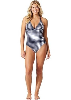 Tommy Bahama Summer Floral Reversible Cross-Back One-Piece