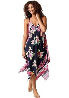 Tommy Bahama Summer Floral Scarf Dress