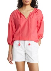 Tommy Bahama Agua Amara Cotton & Silk Blouse