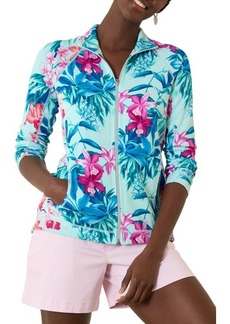 Tommy Bahama Aruba Bloom Bliss Front Zip Sweatshirt