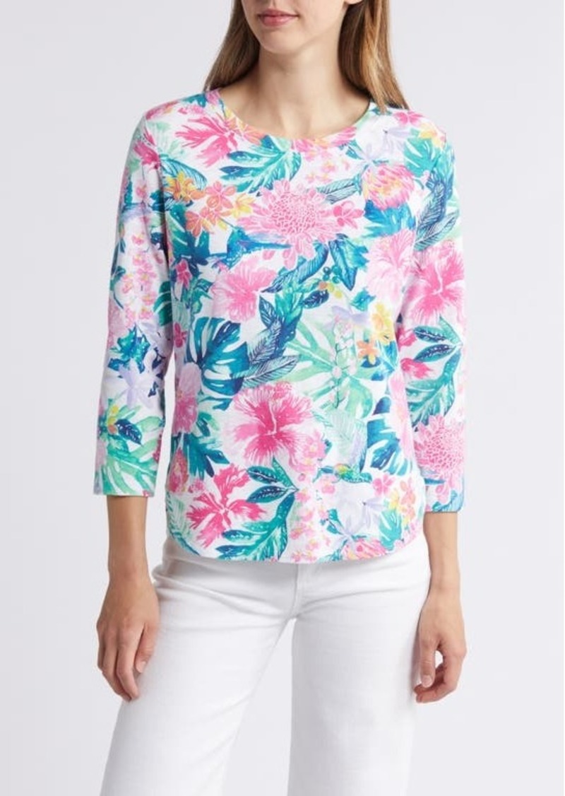 Tommy Bahama Ashby Isles Perfect Paradise Floral Cotton T-Shirt