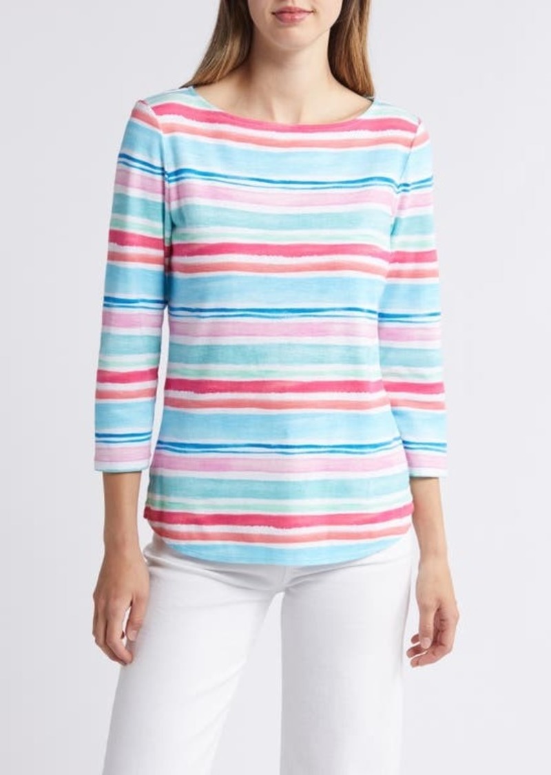 Tommy Bahama Ashby Isles Seabreeze Stripe Cotton Top