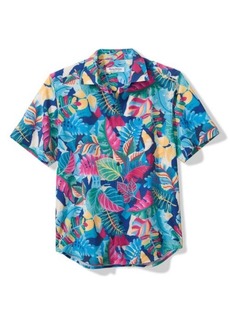 Tommy Bahama Bahama Coast Vibrant Vines IslandZone Button-Up Camp Shirt