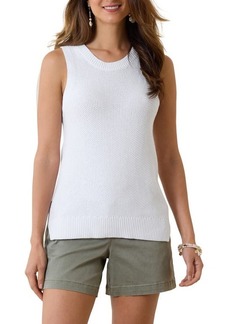 Tommy Bahama Belle Haven Cotton Blend Sweater Tank