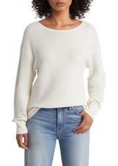 Tommy Bahama Bonita Sequin Rib Cotton Blend Sweater
