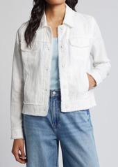 Tommy Bahama Breezy Palm Raw Edge Linen Jacket