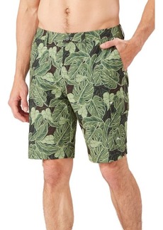 Tommy Bahama Cayman Camo Dunes Cargo Swim Shorts in Cactus Green at Nordstrom