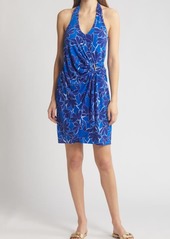 Tommy Bahama Clara Ocean Magic Floral Halter Dress