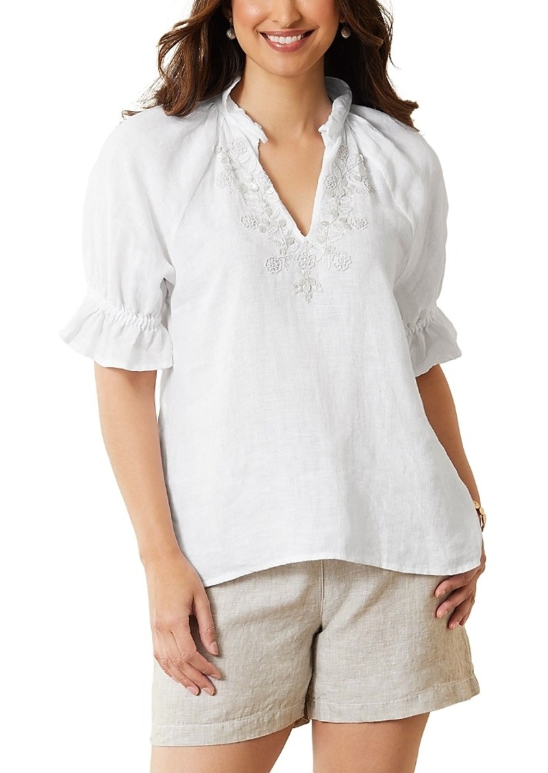 Tommy Bahama Coastalina Shell Beaded Top