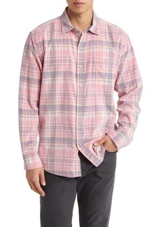 Tommy Bahama Coastline Tranquil Check Cotton Corduroy Button-Up Shirt