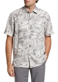 Tommy Bahama Coconut Point Aqua Short Sleeve Button-Up Shirt