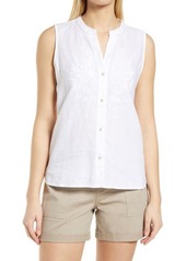 Tommy Bahama Costalina Sleeveless Linen Top