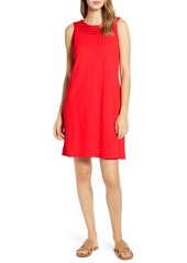 Tommy Bahama Embroidered Neck Dress
