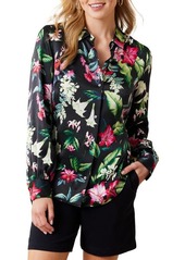 Tommy Bahama Floral Silk Button-Up Shirt