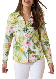 Tommy Bahama Floral Riviera Linen Button-Up Shirt