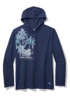 Tommy Bahama Frond of the Jungle Lux Cotton Hooded T-Shirt