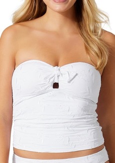 Tommy Bahama Hideaway Embroidered Bandini Top