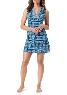 Tommy Bahama Island Cays Cover-Up Skirted Romper