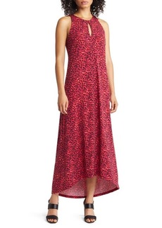Tommy Bahama Jasmina Lagoon Leopard Print Sleeveless Dress